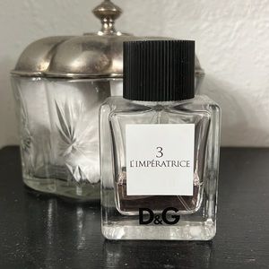 D&G L’imperatrice Dolce Gabanna Eau De Toilette 1.6 Oz 1/3 remaining